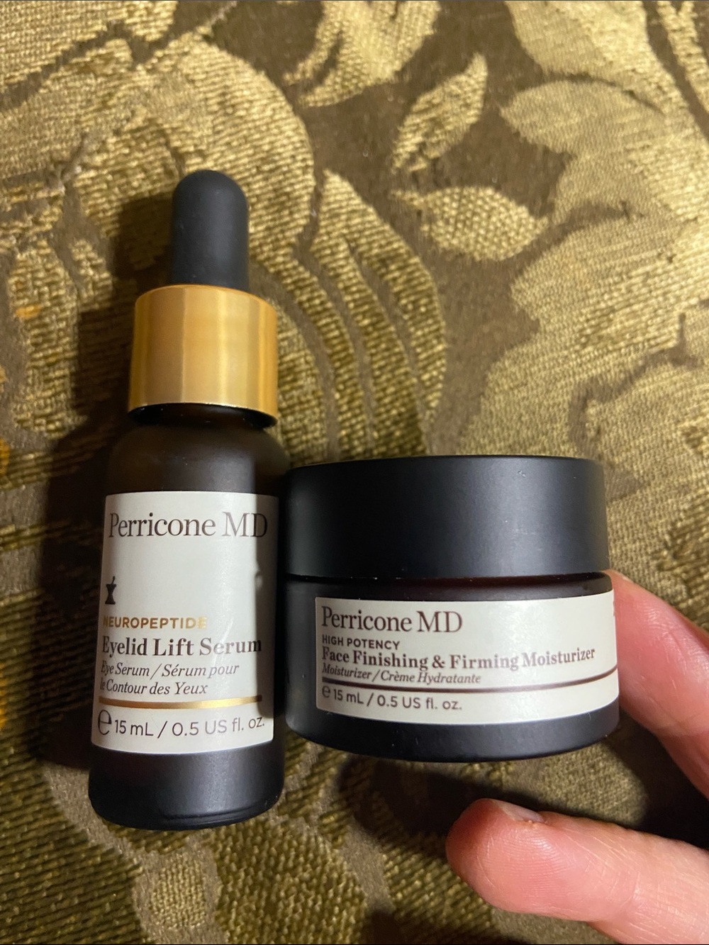 Perricone MD Gold and Black Eye Serum & Moisturizer Duo